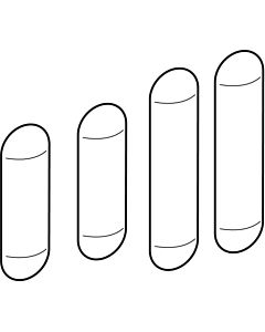 Geberit Set buffer for bidet seat Cavelle 598095000