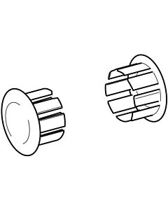 Geberit jeu de caches pour kit de montage 597195000 pour WC mural et bidet mural (2 pcs.)