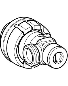 Geberit angle valve Unica dezincification resistant 241324001