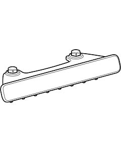 Geberit drain cover with comb insert 244293GH1 magnetic fastening chrome-brushed