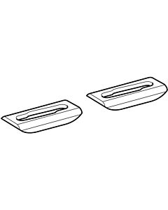 Geberit jeu de chevilles à bascule avec rondelle 244133001 plastique