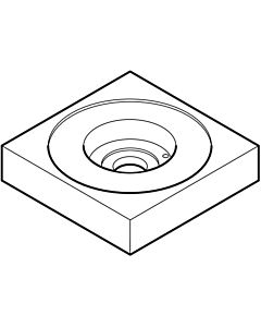 Geberit condensation water insulation 240296001 for Geberit Pluvia emergency overflow