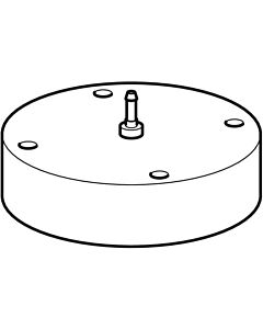 Geberit Gehäuse, zu Bodendrücker für 240046001 elektronische Spülauslösungen