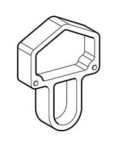 Geberit Bauschutz für WWC Befestigung 241522001 höhenverstellbares Element