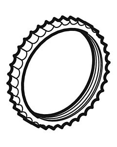 Geberit lock nut KS for water connection 241857001 with shut-off valve