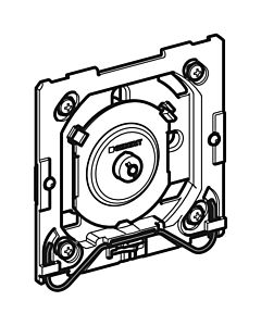 Geberit Pneumatikdrücker 241937001 mit Befestigungsrahmen,für Urinalsteuerung ab 2009