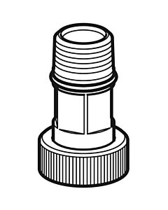 Geberit UR-Ctrl. 2000 / 2 &quot;droit 242130001 pour commandes UR à partir de 2009