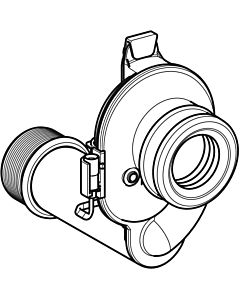 Geberit UR horizontal avec capteur 242150001 pour commandes UR à partir de 2009