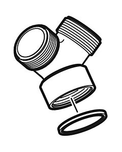 Geberit Abzweig 45g weiß-alpin 242239111 weiß-alpin