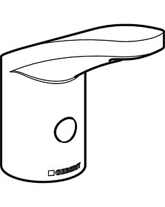 corps de raccord Geberit avec ouverture 242243001 pour mitigeur de température, HyTronic185