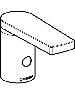 Geberit Armaturenkörper ohne Öffnung 242246001 für Temperaturmischer, HyTronic186