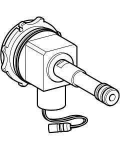 Geberit valve block wall spout 242129001 without mixer