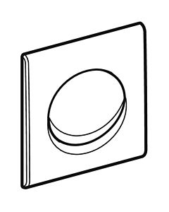 Geberit BetPl. HyTouch UR Samba for 241911111 UR controls from 2009, alpine white