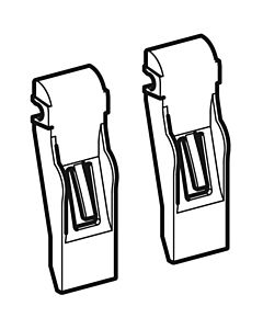 Geberit rocker set, for bed base Sigma60 243278001 (2 pcs.)