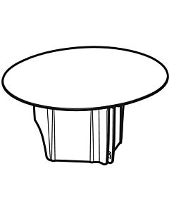 Geberit cover for Geberit 243314001 urinal odor trap