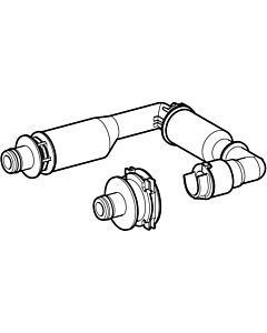 partie eau Geberit pour commande d&#39;urinoir intégrée 243326001, fonctionnement sur secteur et batterie