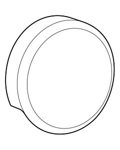 Geberit complet pour tête de pulvérisation 243335001