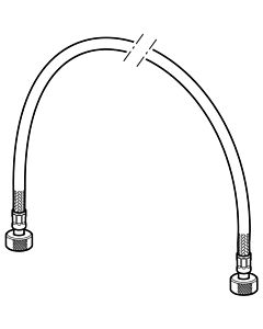 Geberit armored hose for integrated 243341001 control