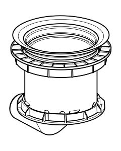 Geberit Geruchsverschlussgehäuse komplett 243336001