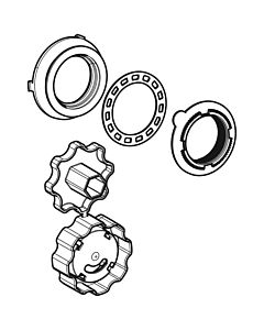 Geberit 245440001 for bathtub drain with inlet