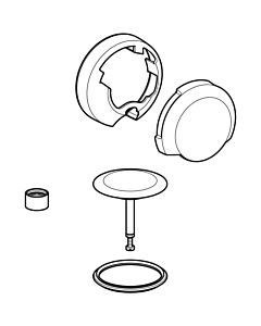 Geberit 245443211 with inlet, d52-13, chrg
