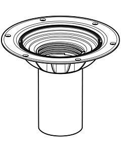 Geberit 244473001 pour revêtements de sol en PVC