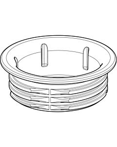 Geberit 244476001 pour revêtements de sol en PVC