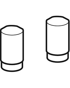 chevilles en caoutchouc Geberit pour siège WC 597113000 charnières