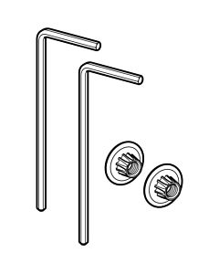 Geberit WC Wall mounting EFF2 Construction tools Set 597210000 for mounting from above