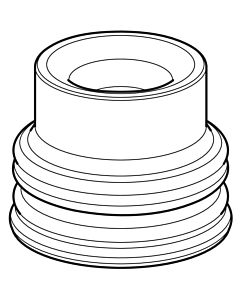 Geberit joint 242773001 pour sortie avec tuyau blindé