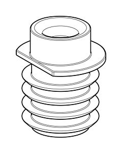 Geberit profile Geberit for outlet 242772001 with flushing pipe