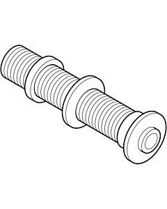 Geberit Drücker und Rosette 241887211 glanzverchromt