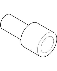 Geberit push button, for WC control with 242354001 pneumatic flush actuation