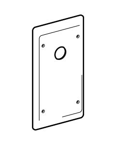 Geberit 254408111 für Waschtisch, alpin-weiß