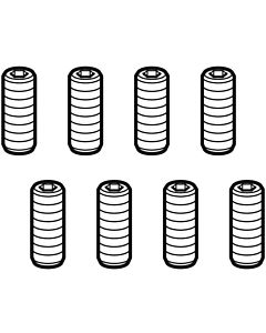 Geberit Set Gewindestift, zu Duschrinne 242519001 (8 St.)