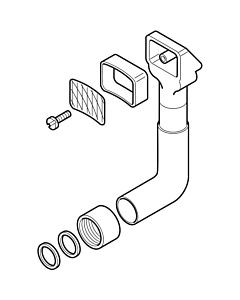 kit de trop-plein Geberit , pour raccordement d&#39;évier Geberit 242083001