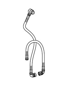 Geberit de raccordement eau Geberit , pour commande UR 241669001 avec gâchette électronique