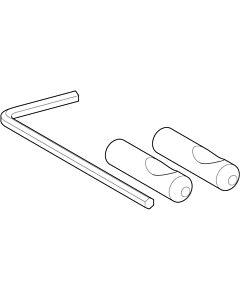 Geberit support mural WB9N-Z 597204000 (2 pièces)