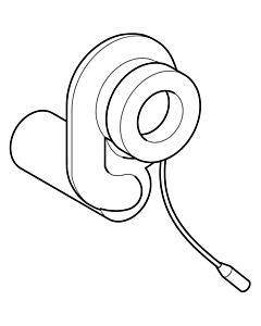 Geberit suction fitting for urinal control 599063000 Type 500