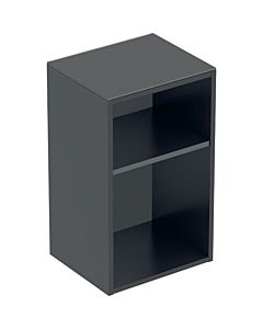 Geberit Smyle Square side cabinet 500358JK1 36x60x29,9cm, open, lava matt