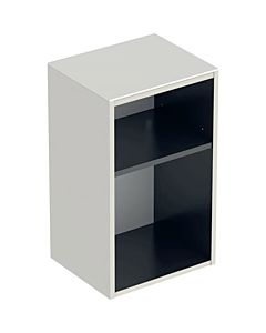 Geberit Smyle Square side cabinet 500358JL1 36x60x29,9cm, open, sand grey high gloss