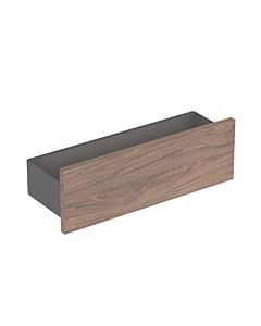 Geberit Smyle Square Ablage 500362JR1 45x14,8x14,3cm, Holzstruktur Nussbaum hickory