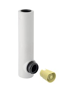 Geberit pipe elbow set 119652161 Ø 56/45 mm, 90 degrees, with insulation, PE-HD, white