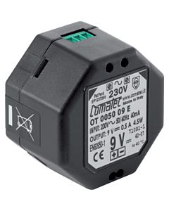 Geberit flush-mounted power supply unit Public 241692001 for WT fitting, non-contact, multiple