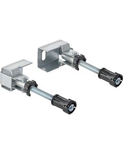 Geberit Bausatz Duofix 111835001 verzinkt, für Vorwandmontage Ecklösung