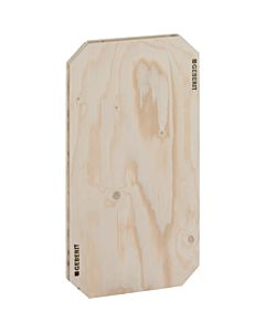 Geberit Gis plaque de montage 461035001 31 x 58 cm, universelle, pour console, bois