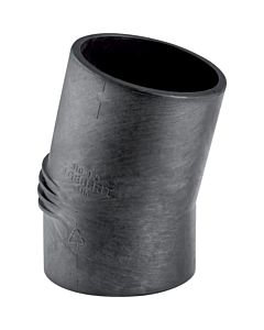 Geberit Coude Geberit silencieux 310150141 DN 100, 15 °, jambe longue, isolation phonique élevée