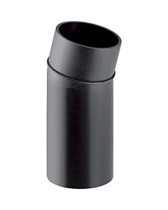 Geberit Pe Bogen 368015161 DN 125, 15Grad, mit langem Schenkel, PE-HD