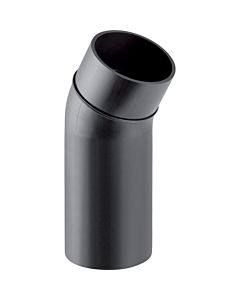 Geberit Pe Bogen 368030161 DN 125, 30Grad, mit langem Schenkel, PE-HD