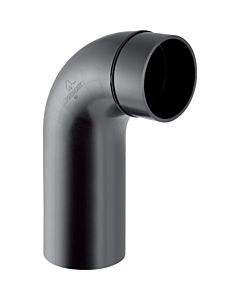 Geberit Pe elbow 363051161 DN 56, 88.5 degrees, with long leg, PE-HD